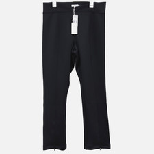 Good American Glam Exec Pant Black Zippered Waist/Ankle Women Size 5 2XL NWT