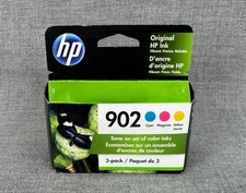 New HP 902 Ink Cartridge Cyan Magenta Yellow Genuine HP Exp 04/2023