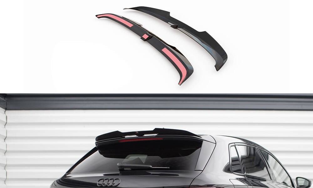 Spoiler cap Maxton V.2 Audi A3 S-Line 8Y : corrigez le profil arrière plat