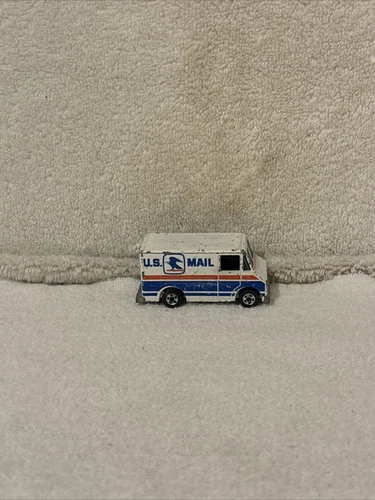 Hot Wheels USPS US Mail Truck Made in Hong Kong 1976 Vtg FREE SHIP
