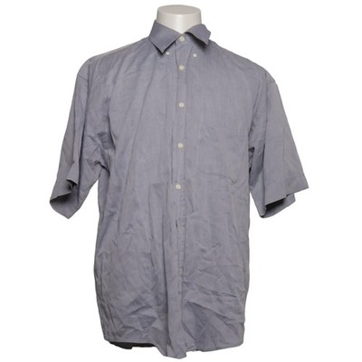 Atelier Torino, Kurzarmhemd, Größe: L/XL, Grau, Einfarbig, Herren #EsA