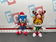 2022 Jakks Sonic the Hedgehog Christmas Advent Calendar Sonic & Tails Figure