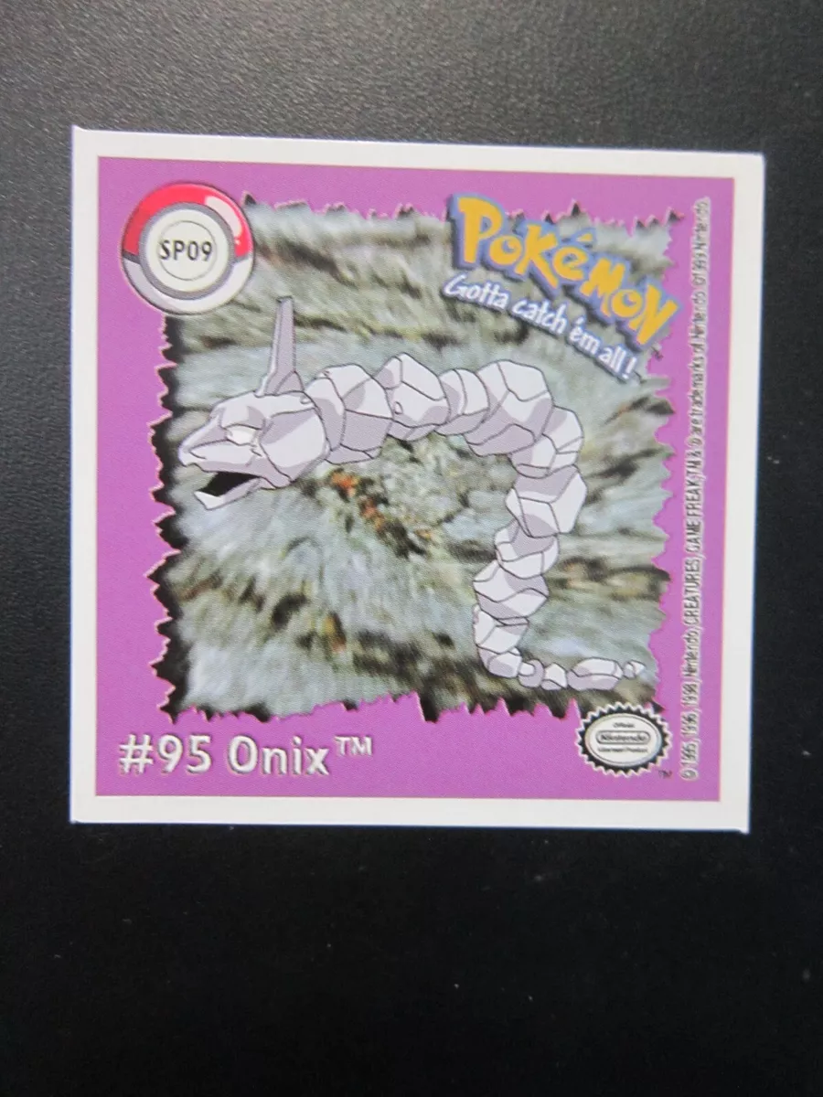 Pokemon Square sticker Onix