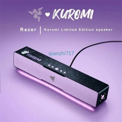 Razer x Sanrio Kuromi Leviathan V2 X Wireless RGB Gaming Soundbar Speakers