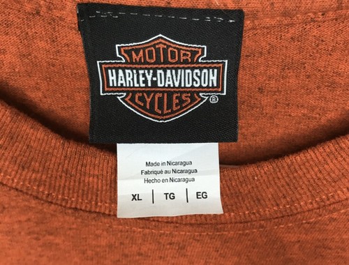 Harley Davidson Mens XL T-Shirt Genuine Oil Whiskey Row Prescott Arizona - Picture 3 of 3