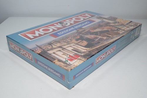 B65 COMMUNITY GAMES MONOPOLY BOARD GAME EDIZIONE BERGAMO SEALED ISSUE! - Picture 2 of 5