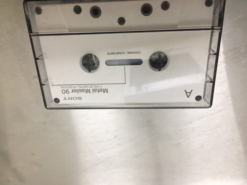 Sony Metal Master 90 Minute Ceramic Cassette Tape Japan Type IV Used - Picture 9 of 12