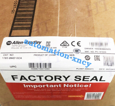 New 1783-BMS10CA /A Stratix 5700 Ethernet Switch 10 Ports 12-48V