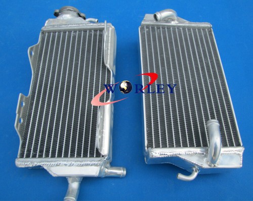 aluminium radiator & red hose for Honda CR125 CR125R CR 125R 2000 2001 00 01 - Picture 7 of 10