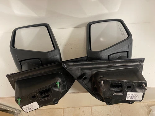 2021-2025 Ford F150 Left & Right Side Turn Signal Door Mirrors OEM Blind Spot
