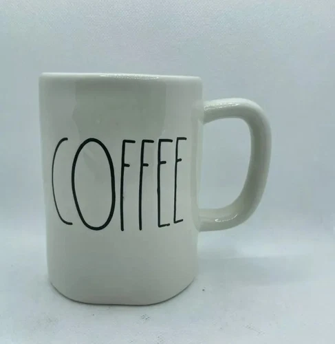 VINTAGE M MAGENTA  Rae Dunn COFFEE STAMP Coffee Mug