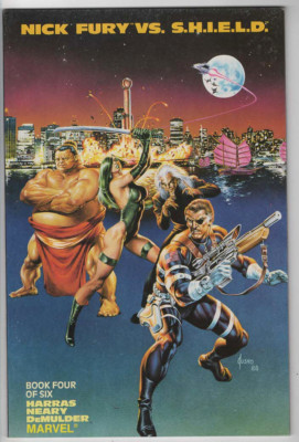 Nick Fury Vs. S.H.I.L.D. #4 Marvel Comics (1988) Project Delta Hydra Joe Jusko