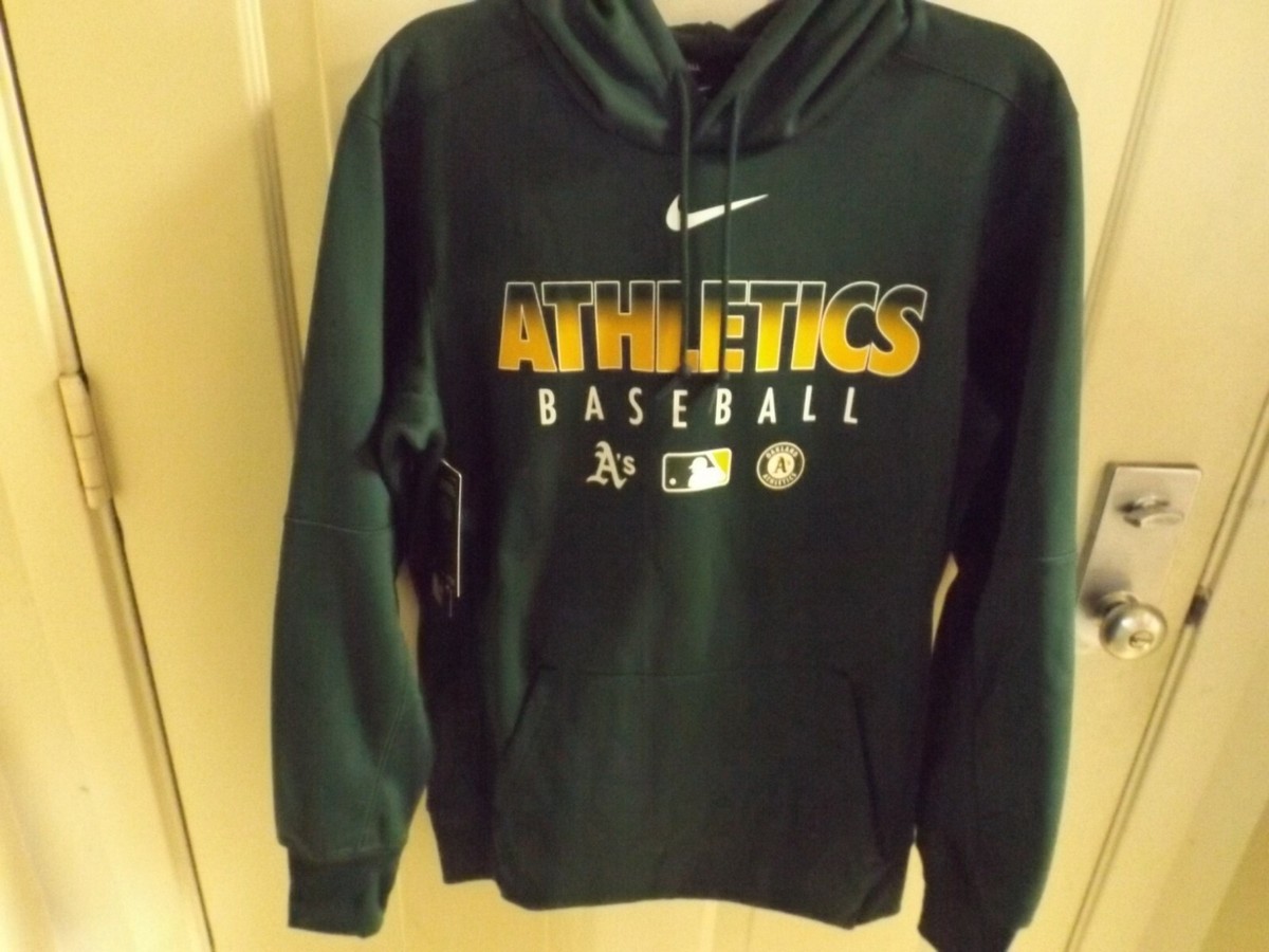 Nike Oakland Athletics フーディ M Nike Oakland A's Athletics Baseball Hooded Sweatshirt Hoodie Green
