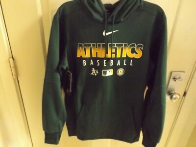 Nike Oakland A's Athletics Baseball Hooded Sweatshirt Hoodie Green