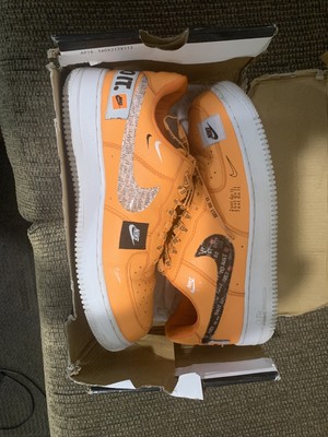 Nike Air Force 1 Low Just Do It Pack Total Orange Size 11 | eBay