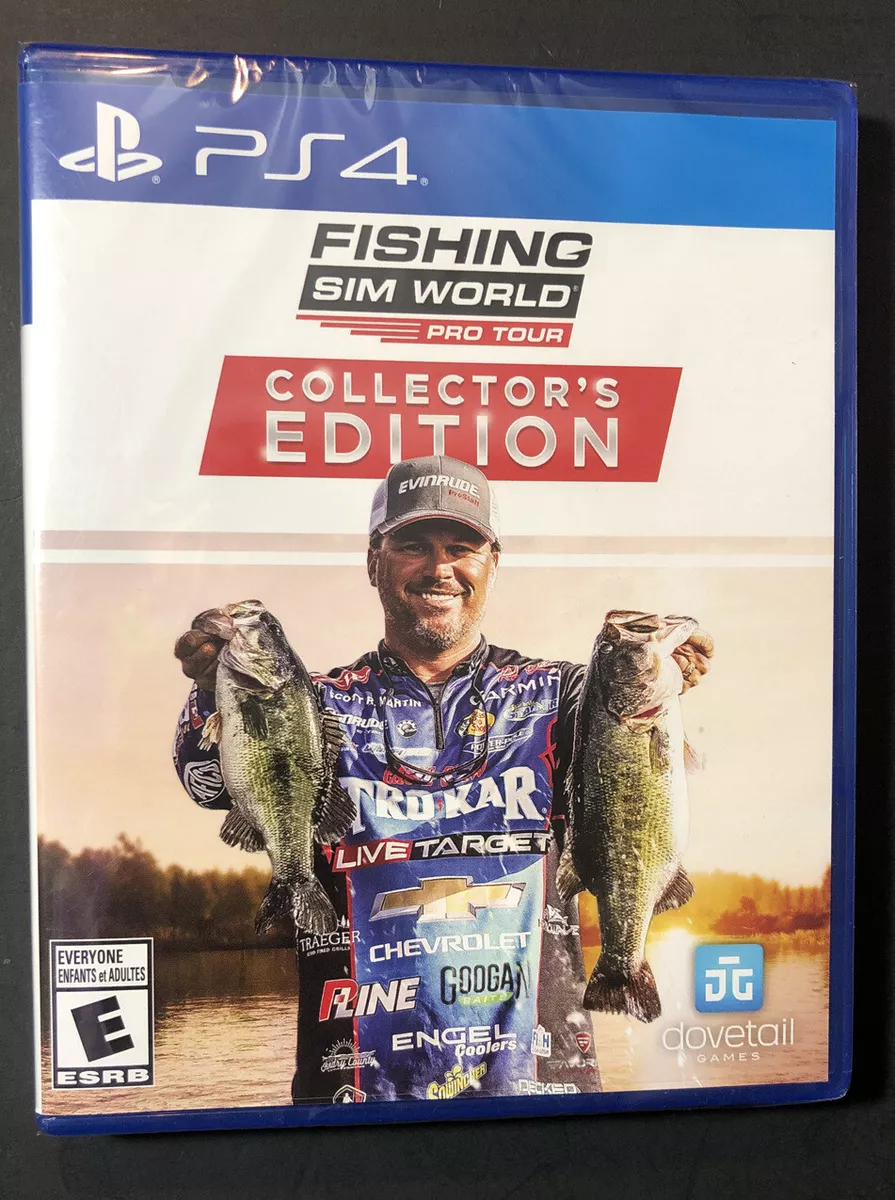 Bass Pro Shops Fishing Sim World Video Game for PlayStation 4