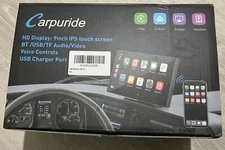 Carpuride 9" Car Radio Stereo Wireless Apple CarPlay Android Auto Video Player