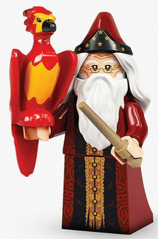 LEGO HARRY POTTER SERIES 2 ALBUS DUMBLEDORE WITH FAWKES 71028