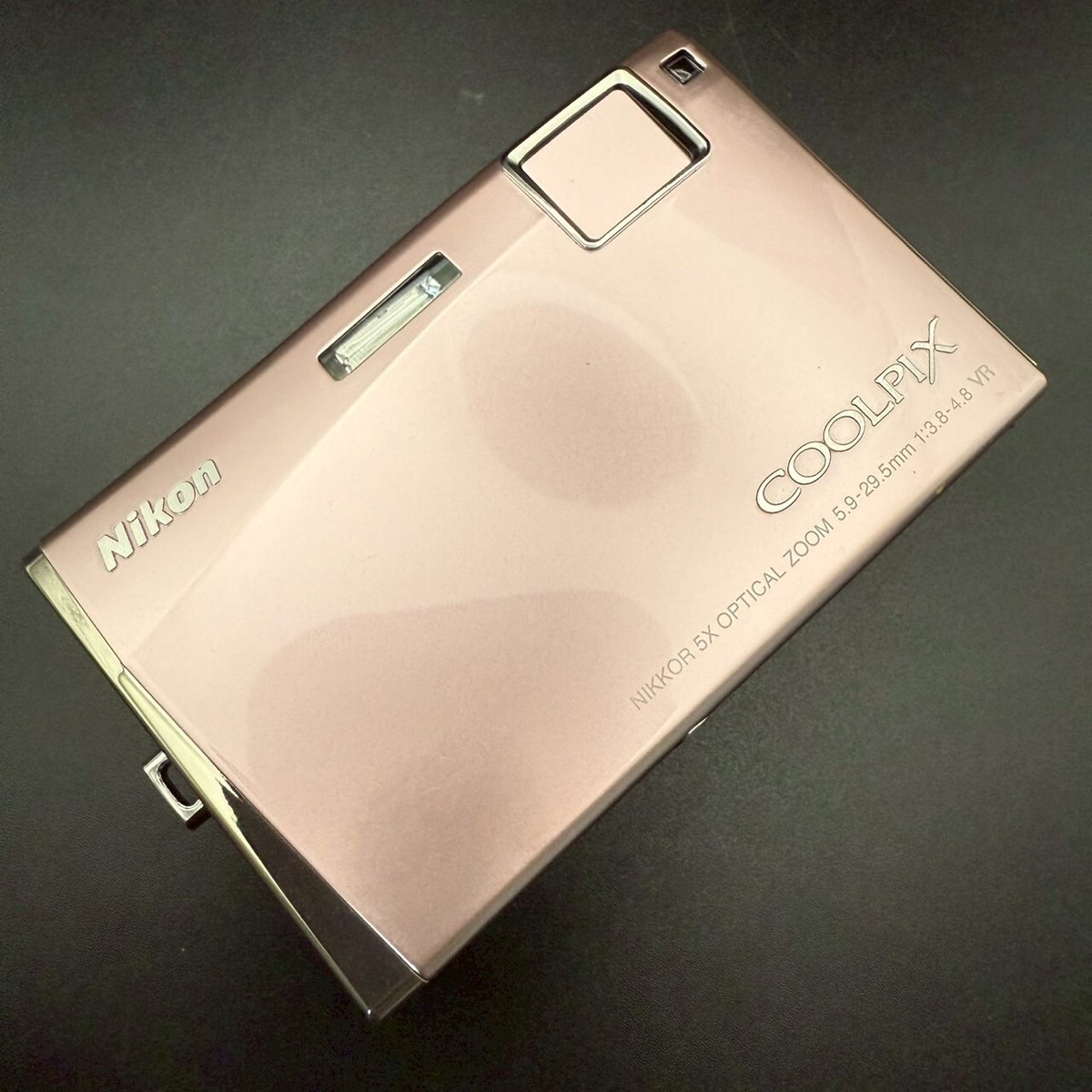 Nikon COOLPIX S60 Royal pink 10.0MP 5x Digital Camera FROM JAPAN