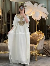 SALE New Moroccan Dubai Kaftans Farasha Abaya Dress Very Fancy Long Gown SE 1017