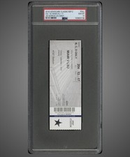 Joe Burrow LSU Debut PSA 10 POP 2 &Win 2018 Advocare Classic Ticket RARE Bengals