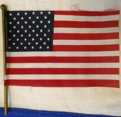 VINTAGE FLAG OF United States of America 1970'S SMALL USA