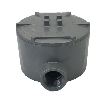 GAE-2 RED DOT 3/4'' DIE CAST ALUMINUM DEAD END 18.8 CUBES PER INCH CONDUIT BOX