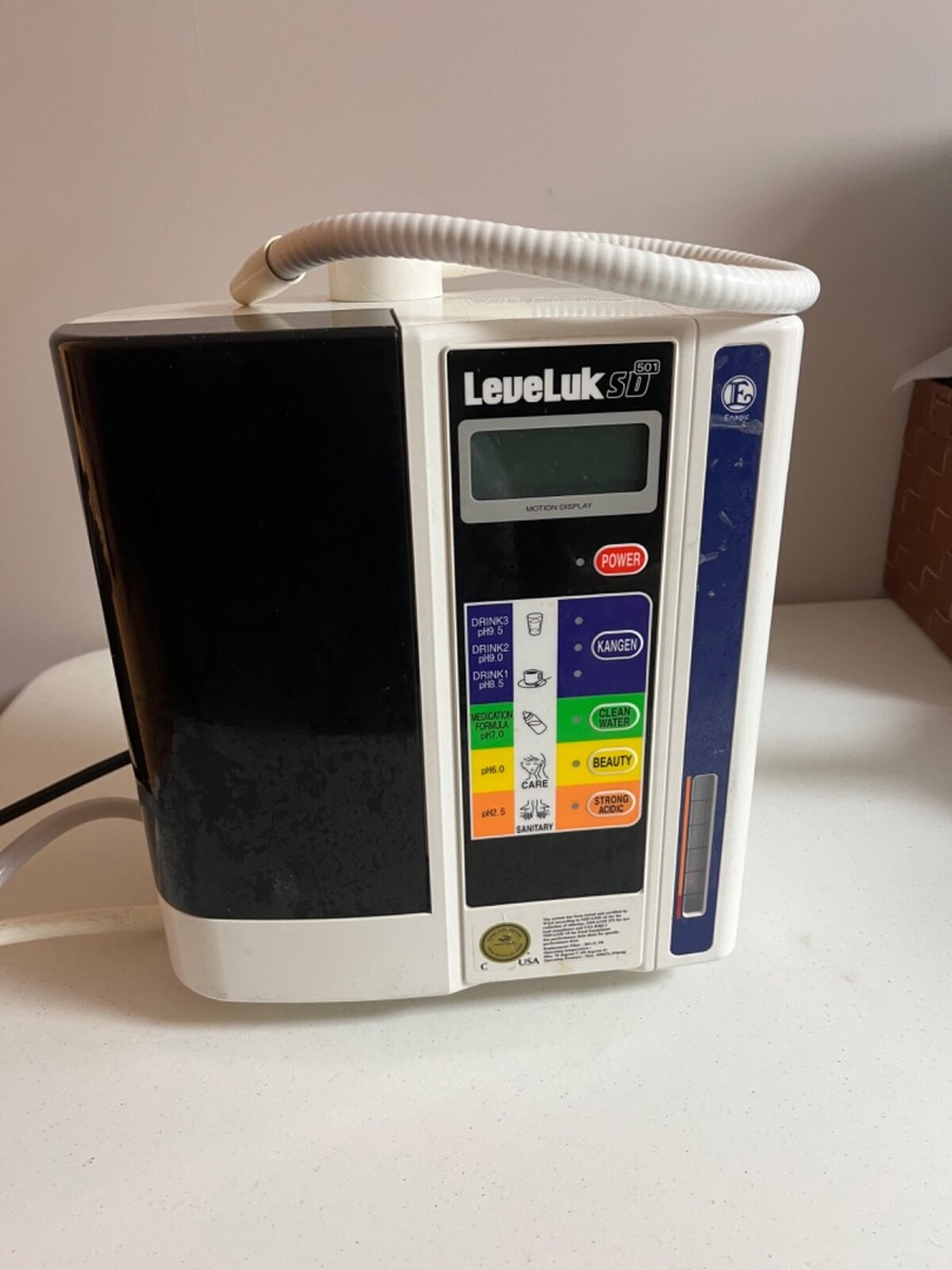 Kangen LeveLuk SD501 Water Ionizer Machine Alkaline Water with Accessories