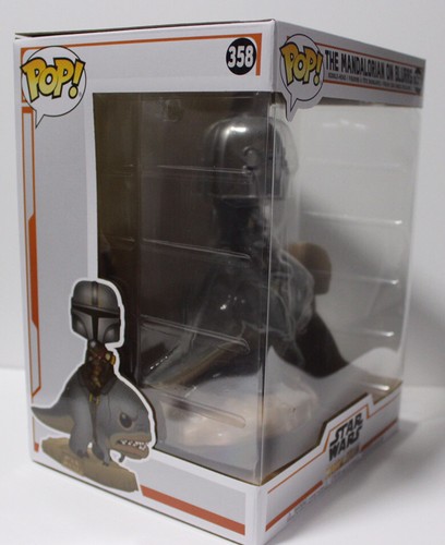 Funko POP Deluxe: Mandalorian - The Mandalorian on Blurrg En Stock - Imagen 4 de 4