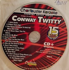 90011 CONWAY TWITTY    CHARTBUSTER KARAOKE CDG RARE