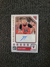 2023-24 Donruss Optic Basketball Dalen Terry Signature Series Autograph SC9508
