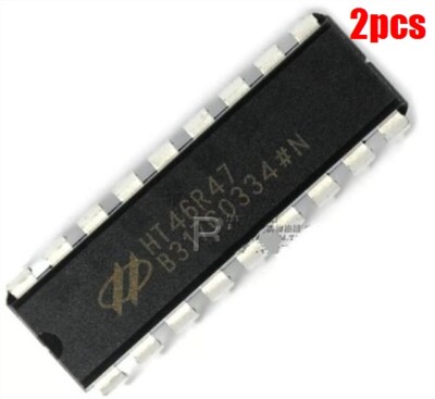 2Pcs HT46R47 Dip New Ic xn
