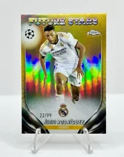 2023-24 Topps Chrome UEFA - ALVARO RODRIGUEZ Color Match Real Madrid /99 MINT❗️