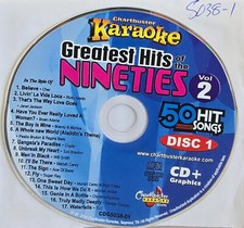 5038-1   NINETIES   1 DISC CHARTBUSTER  KARAOKE  LOT VA