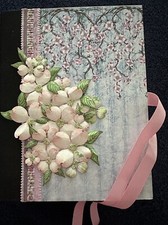 Handmade Album Using Heartfelt Creations Flowering Dogwood