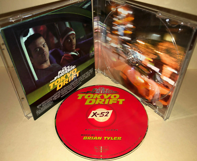 Fast and the Furious 3 Tokyo Drift score CD Brian Tyler Slash (of