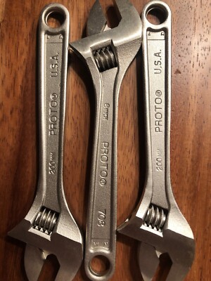 CON:P CP550108 Chrome-Plated Adjustable Wrench 200 mm Silver CON:P CP550108 Chrome-Plated Adjustable Wrench 200 mm Silver