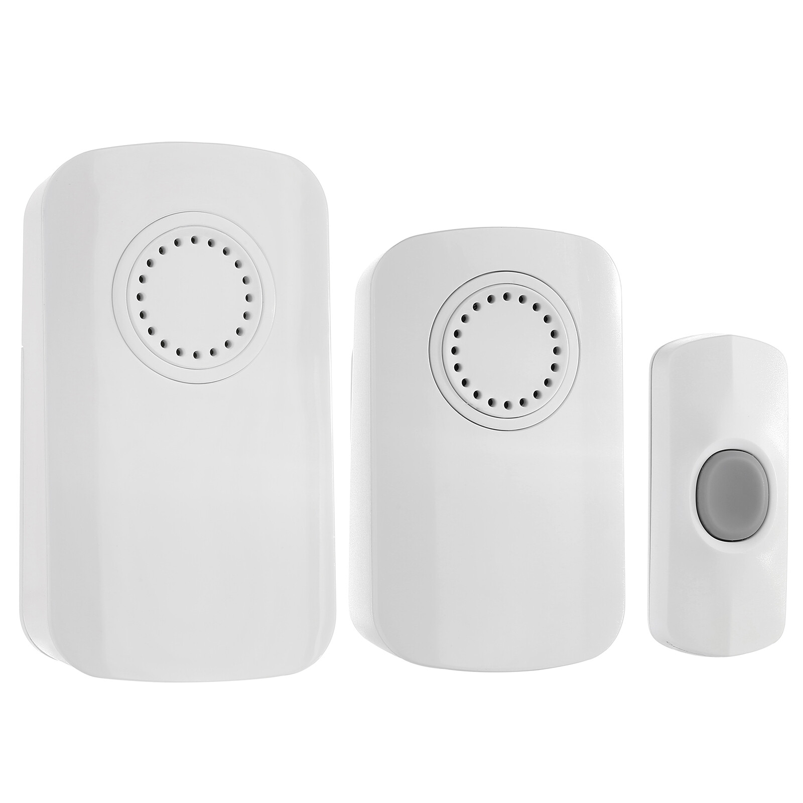 Wireless Portable & Mains Plug In Door Bell Chime Set 26 Chimes 100