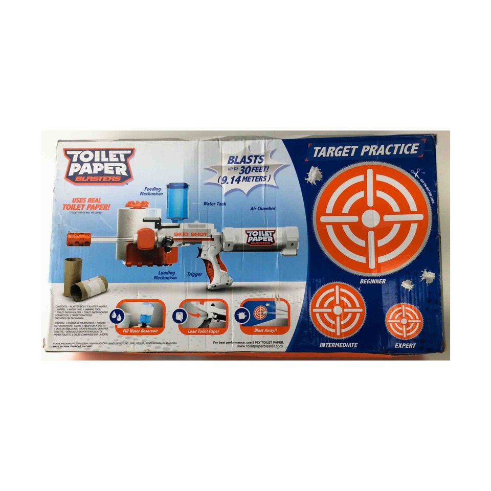 Jakks Pacific Toys, Movies & More Toilet Paper Blasters Skid Shot