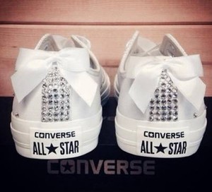 converse neonato strass