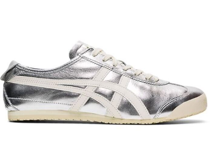 Onitsuka Tiger MEXICO 66 THL7C2 9399 natural leather silver gold 