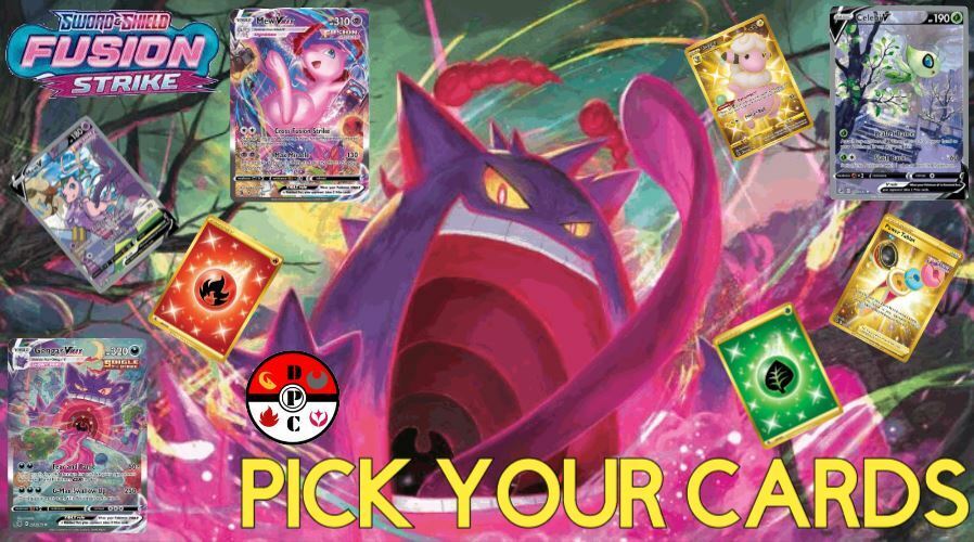 The Best Cards From Pokemon TCG Fusion Strike! (Mew VMAX, Genesect V,  Gengar VMAX, & More!) 