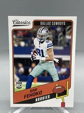 2021 Panini Classics #191 Simi Fehoko RC Rookie Blank Back Parallel 06/25