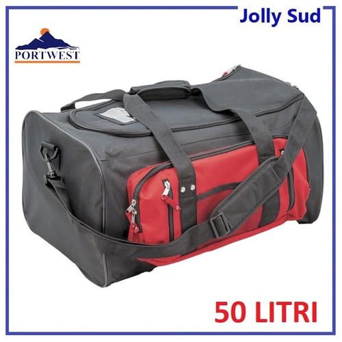 Borsone Grande da Viaggio Lavoro Sportivo Borsa Palestra Piscina Sport con  Tasca | eBay