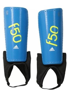 Adidas F50 Pro Youth Soccer Shin Guards M38655 size small S Blue 3'3-3'10 888170943057 | eBay