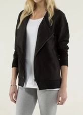 Lululemon Mula Bundle Wrap Jacket Black - Sz 8