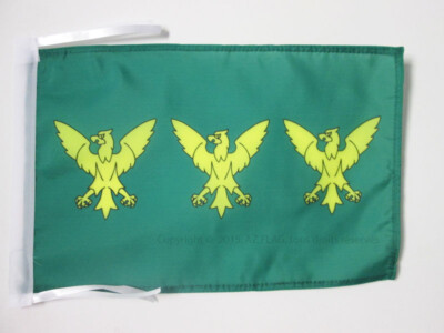 Drapeau De Table Anarcho-Syndicalisme Symbole 21X14Cm - Petit Drapeaux