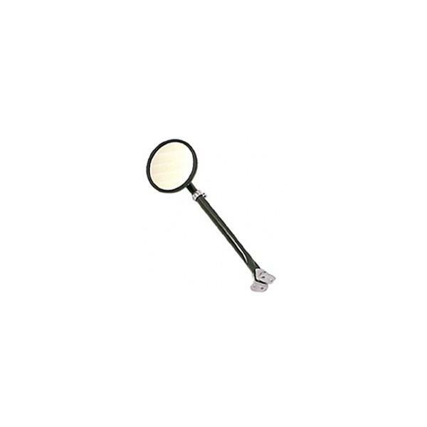 Rétroviseur de collection rond noir de haute finition pour Jeep Willys 1941-1964