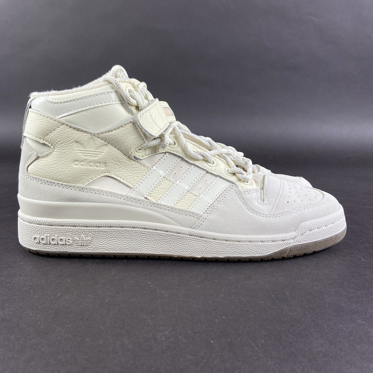 Adidas X Ivy Park Forum Mid Aluminum White Gum Men's Shoes