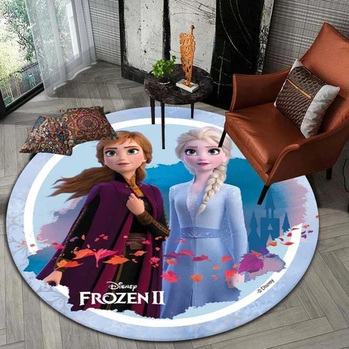 Frozen Pattern Round carpet kid's Playroom Rug bedroom*- - Picture 2 of 41